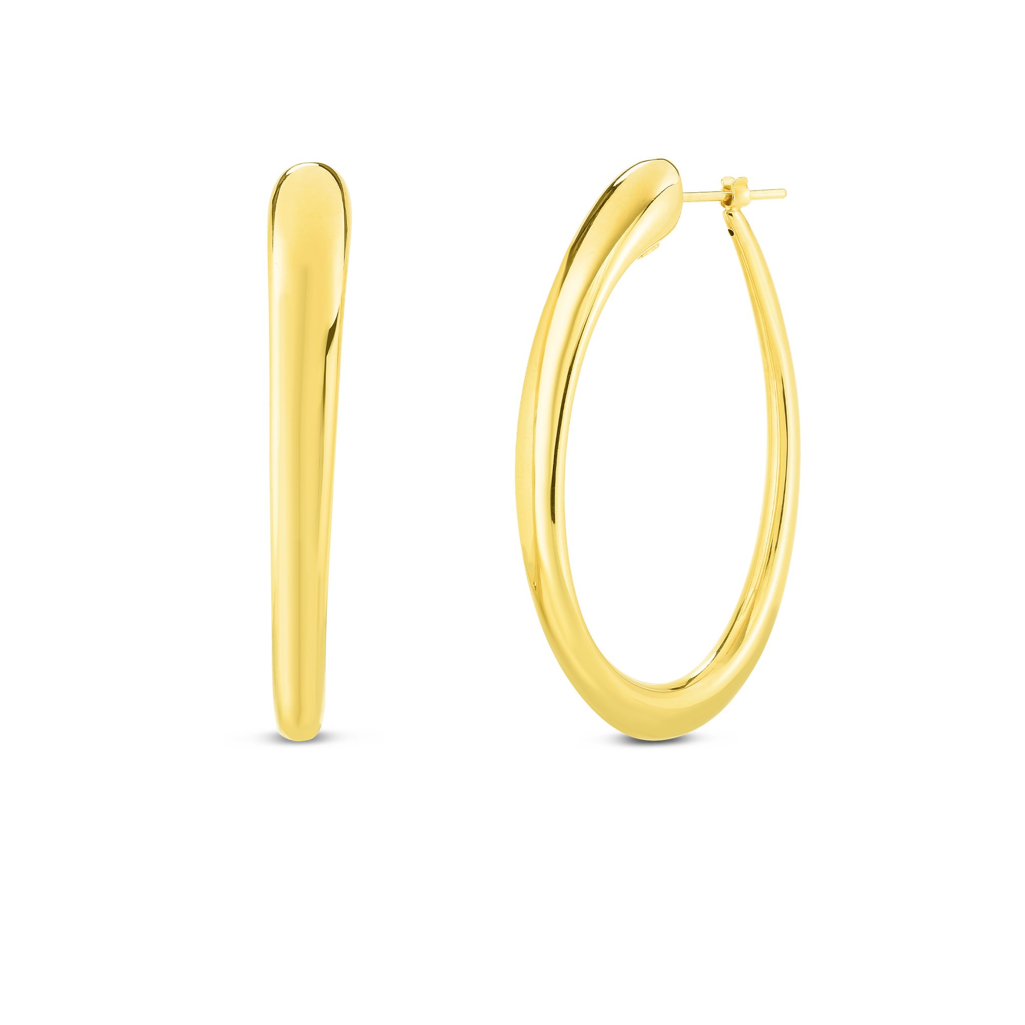 Roberto coin clearance gold hoops